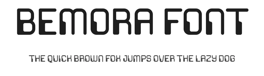 Bemora Font by Typebae — Display Font