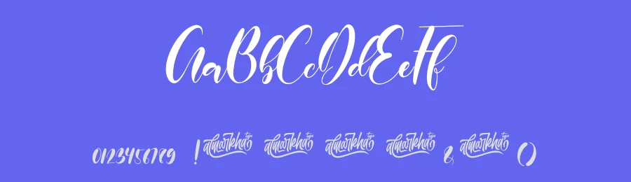 Beneficha Script Font by Almarkhatype Studio — Script Handwritten Font — thumbnail 3