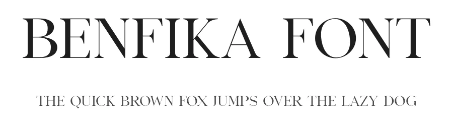 Benfika Font by TypeLogue — Serif Font