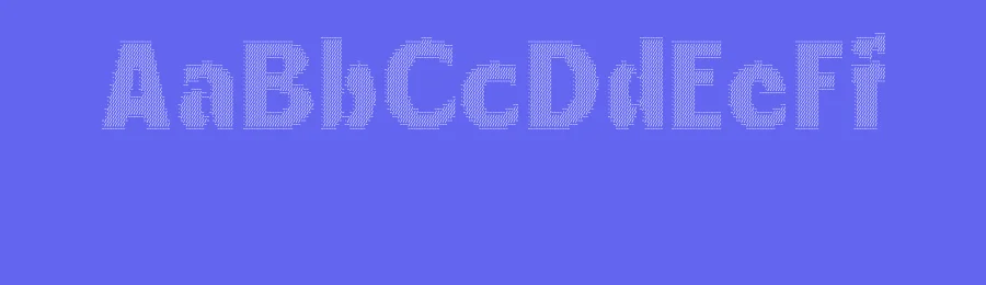 Bengal Ascii Font by craftsupplyco — Display Font — thumbnail 3