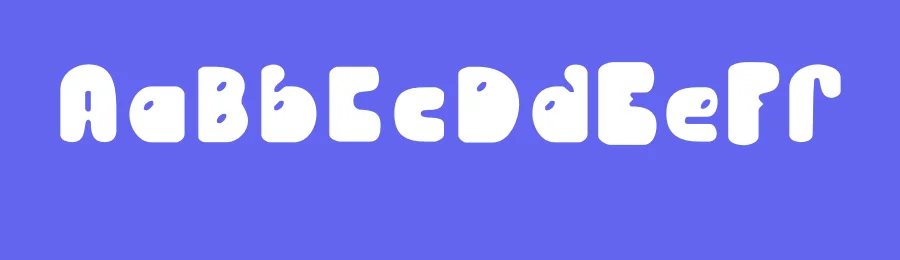 Benicio Blur Font by craftsupplyco — Display Font — thumbnail 3