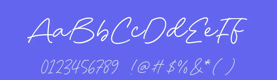 Benjamin Kingdom Font by Timur type — Script Handwritten Font — thumbnail 3