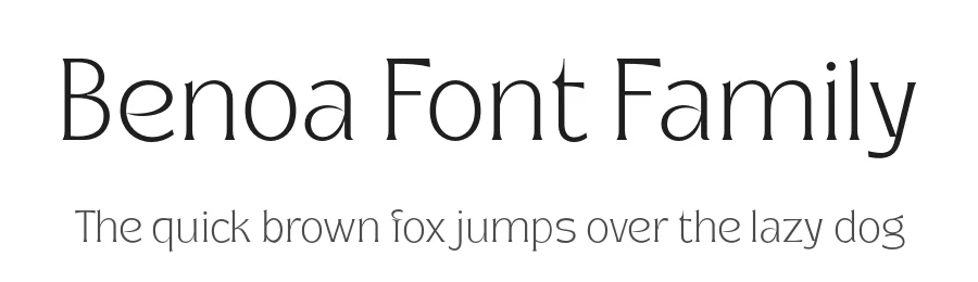 Benoa Font Family by creativemedialab — Display Font