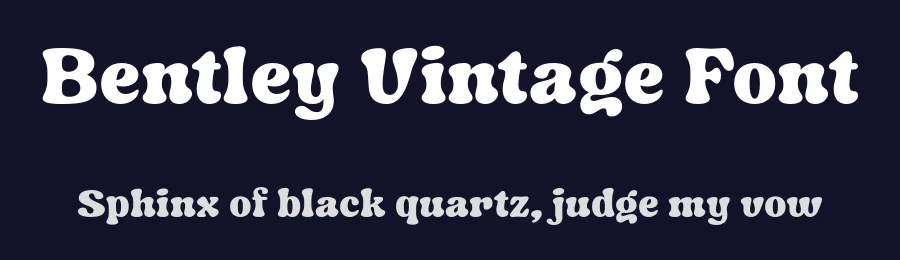 Bentley Vintage Font by grezlinestudio — Decorative Font — thumbnail 2