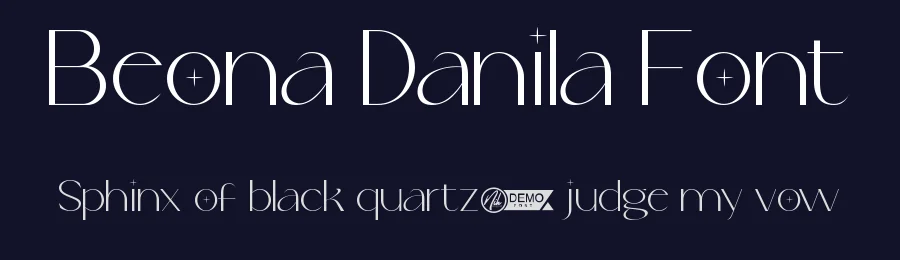 Beona Danila Font by nihstudio — Display Font — thumbnail 2