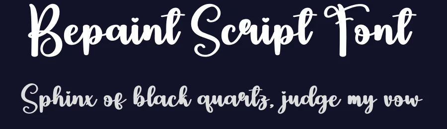 Bepaint Script Font by andikastudio — Script Handwritten Font — thumbnail 2
