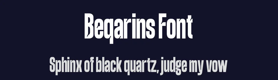 Beqarins Font by timelesstype.co — Sans Serif Font — thumbnail 2