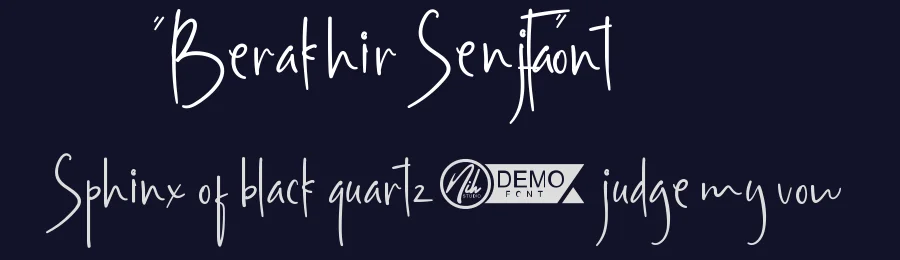 Berakhir Senja Font by nihstudio — Script Handwritten Font — thumbnail 2