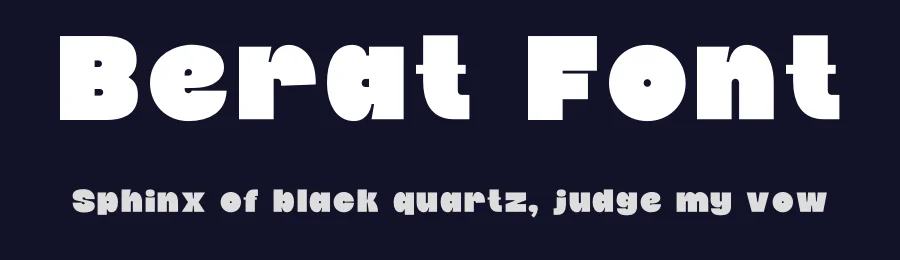 Berat Font by Pinisiart — Sans Serif Font — thumbnail 2