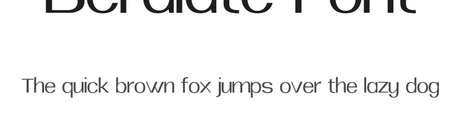 Berdiate Font by ibracreative — Sans Serif Font