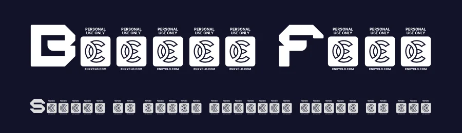Bergan Font by enxyclo — Display Font — thumbnail 2