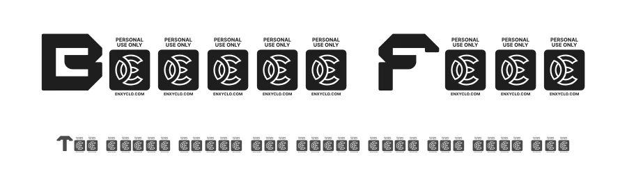 Bergan Font by enxyclo — Display Font