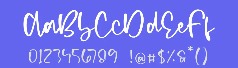 Berglora Font by perspectype — Script Handwritten Font — thumbnail 3