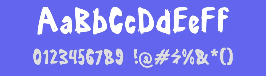 Berikutimewa Horror Display Font by Mei Suseno — Decorative Font — thumbnail 3