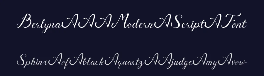 Berlyna – Modern Script Font by Cempluk Studio — Script Handwritten Font — thumbnail 2
