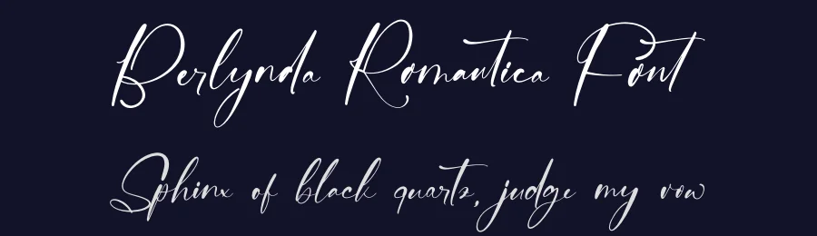 Berlynda Romantica Font by stylishtype.co — Script Handwritten Font — thumbnail 2