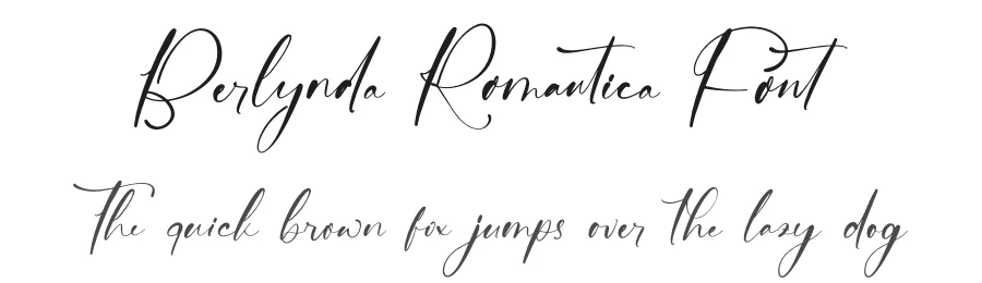 Berlynda Romantica Font by stylishtype.co — Script Handwritten Font