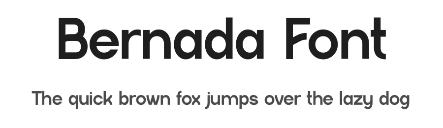 Bernada Font by Skytroopas — Sans Serif Font