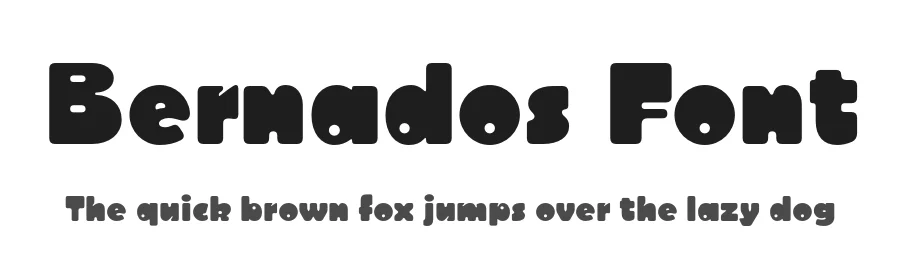 Bernados Font by Creatifont Studios — Display Font