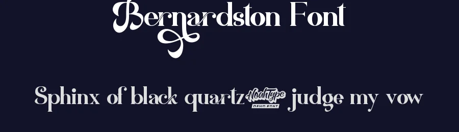 Bernardston Font by noahtype — Display Font — thumbnail 2