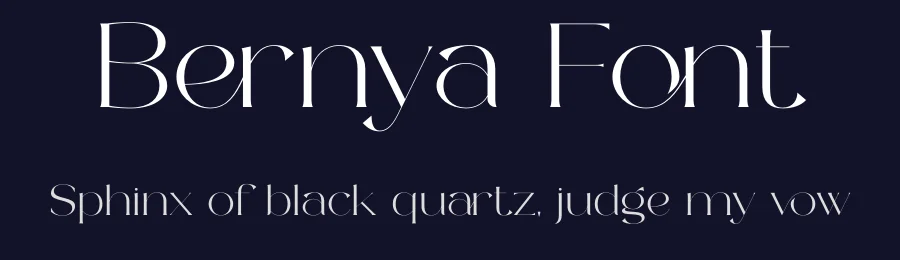 Bernya Font by SURATMI — Decorative Font — thumbnail 2