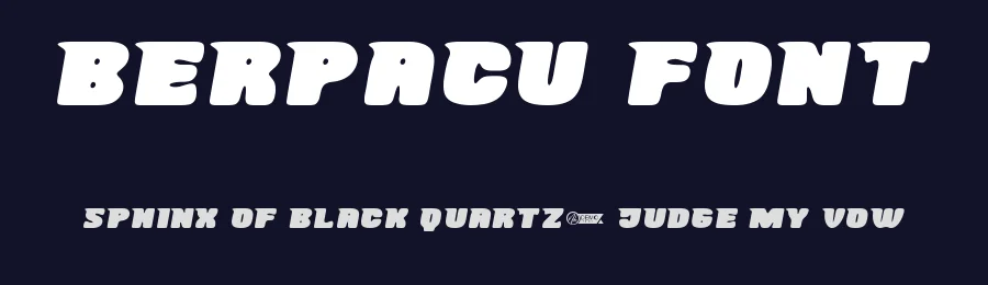 Berpacu Font by nihstudio — Display Font — thumbnail 2