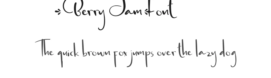 Berry Jam Font by edricstudio — Script Handwritten Font
