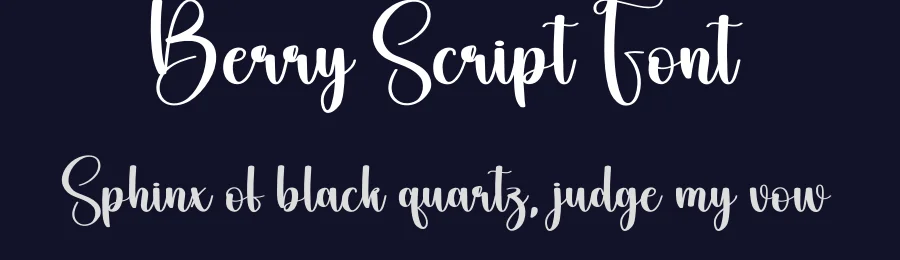 Berry Script Font by andikastudio — Script Handwritten Font — thumbnail 2