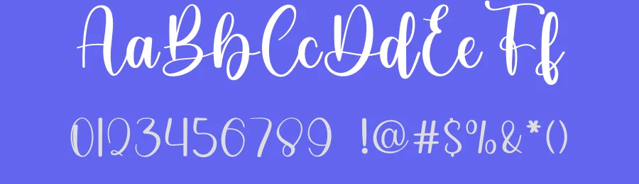 Berry Smoothie – Natural Script Handwritten Font by freshtypeink — Script Handwritten Font — thumbnail 3