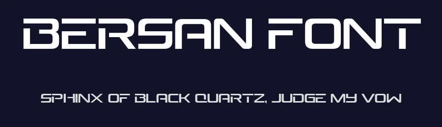 Bersan Font by Vroz Studio — Sans Serif Font — thumbnail 2