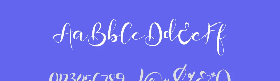 Berthessa Calligraphy Font by Yoga Letter — Script Handwritten Font — thumbnail 3