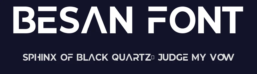 Besan Font by Vroz Studio — Sans Serif Font — thumbnail 2
