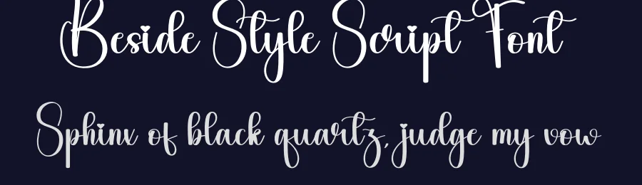 Beside Style Script Font by andikastudio — Script Handwritten Font — thumbnail 2