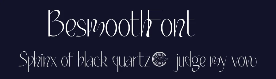 Besmooth Font by RaisProject — Display Font — thumbnail 2