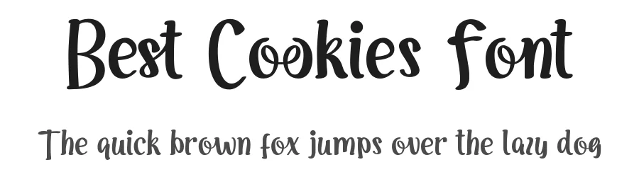 Best Cookies Font by nihstudio — Script Handwritten Font