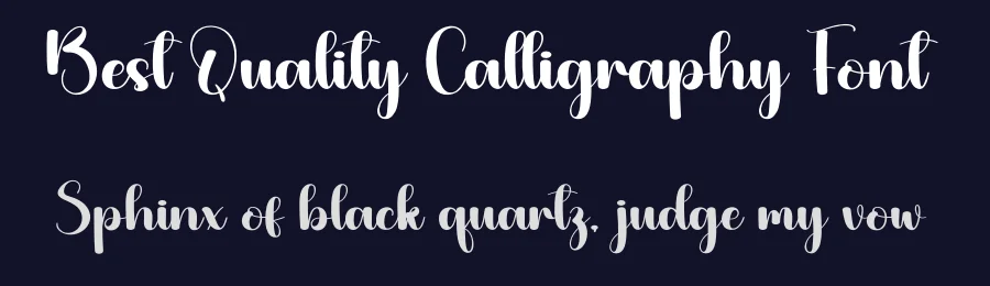 Best Quality Calligraphy Font by creativeletter — Script Handwritten Font — thumbnail 2