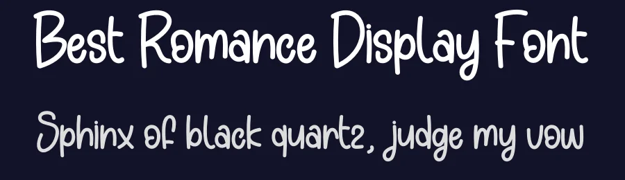 Best Romance Display Font by andikastudio — Display Font — thumbnail 2