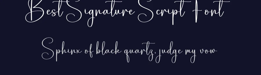 Best Signature Script Font by creativeletter — Script Handwritten Font — thumbnail 2