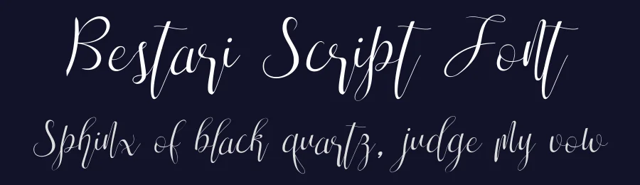 Bestari Script Font by Gfont — Script Handwritten Font — thumbnail 2