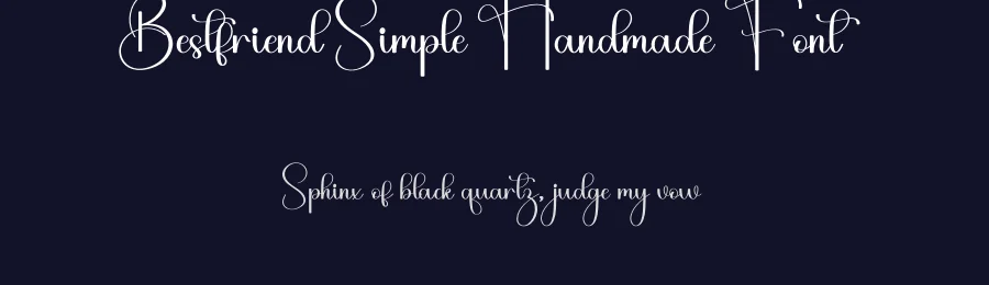 Bestfriend Simple Handmade Font by freshtypeink — Script Handwritten Font — thumbnail 2