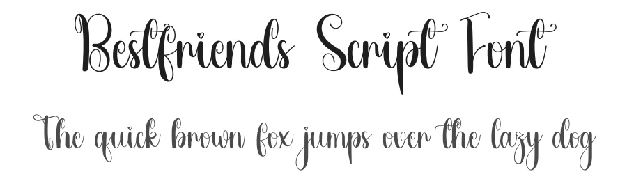 Bestfriends Script Font by inermediaSTUDIO — Script Handwritten Font
