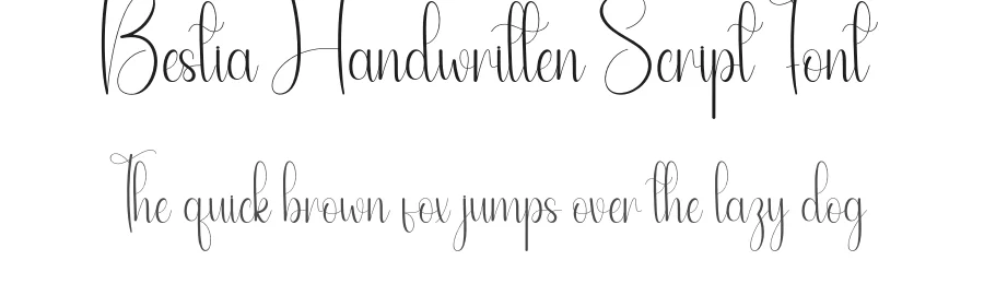 Bestia Handwritten Script Font by andikastudio — Script Handwritten Font