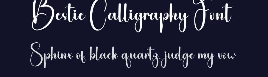Bestie Calligraphy Font by andikastudio — Script Handwritten Font — thumbnail 2
