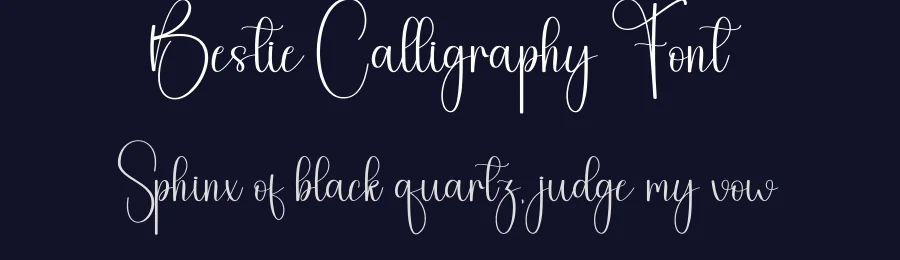 Bestie Calligraphy Font by andikastudio — Script Handwritten Font — thumbnail 2