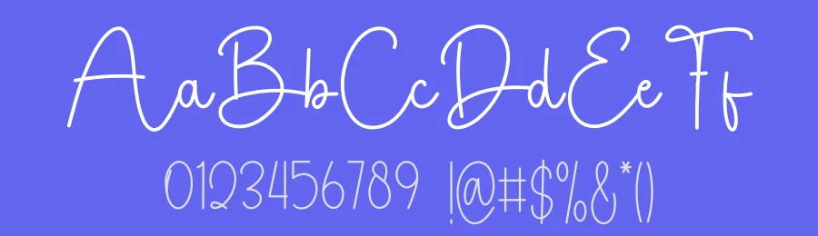 Bestie Forever Script Handwritten Font by freshtypeink — Script Handwritten Font — thumbnail 3