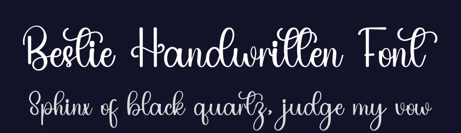 Bestie Handwritten Font by inermediaSTUDIO — Script Handwritten Font — thumbnail 2