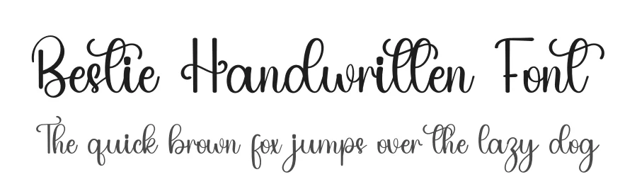 Bestie Handwritten Font by inermediaSTUDIO — Script Handwritten Font