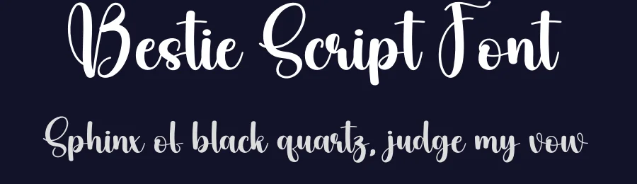 Bestie Script Font by andikastudio — Script Handwritten Font — thumbnail 2