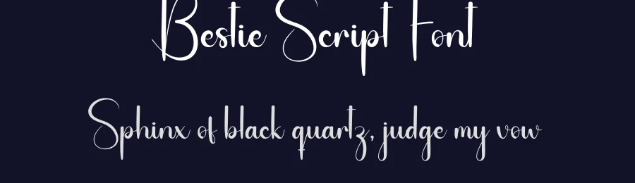 Bestie Script Font by andikastudio — Script Handwritten Font — thumbnail 2