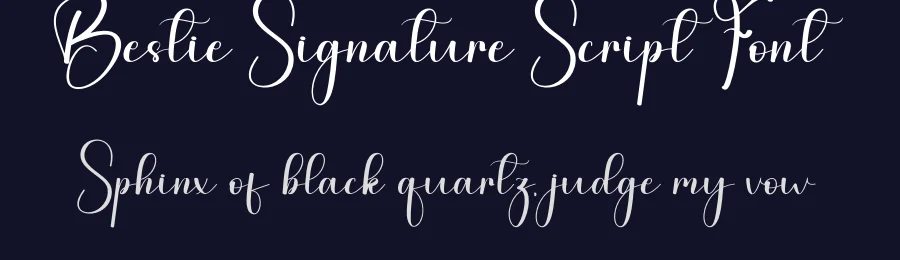 Bestie Signature Script Font by andikastudio — Script Handwritten Font — thumbnail 2